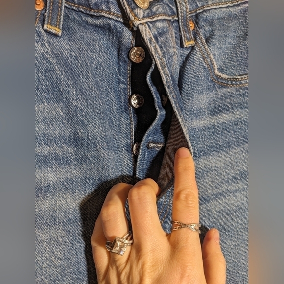 Levi's® Premium Ribcage Straight Ankle jeans - Picture 5 of 12